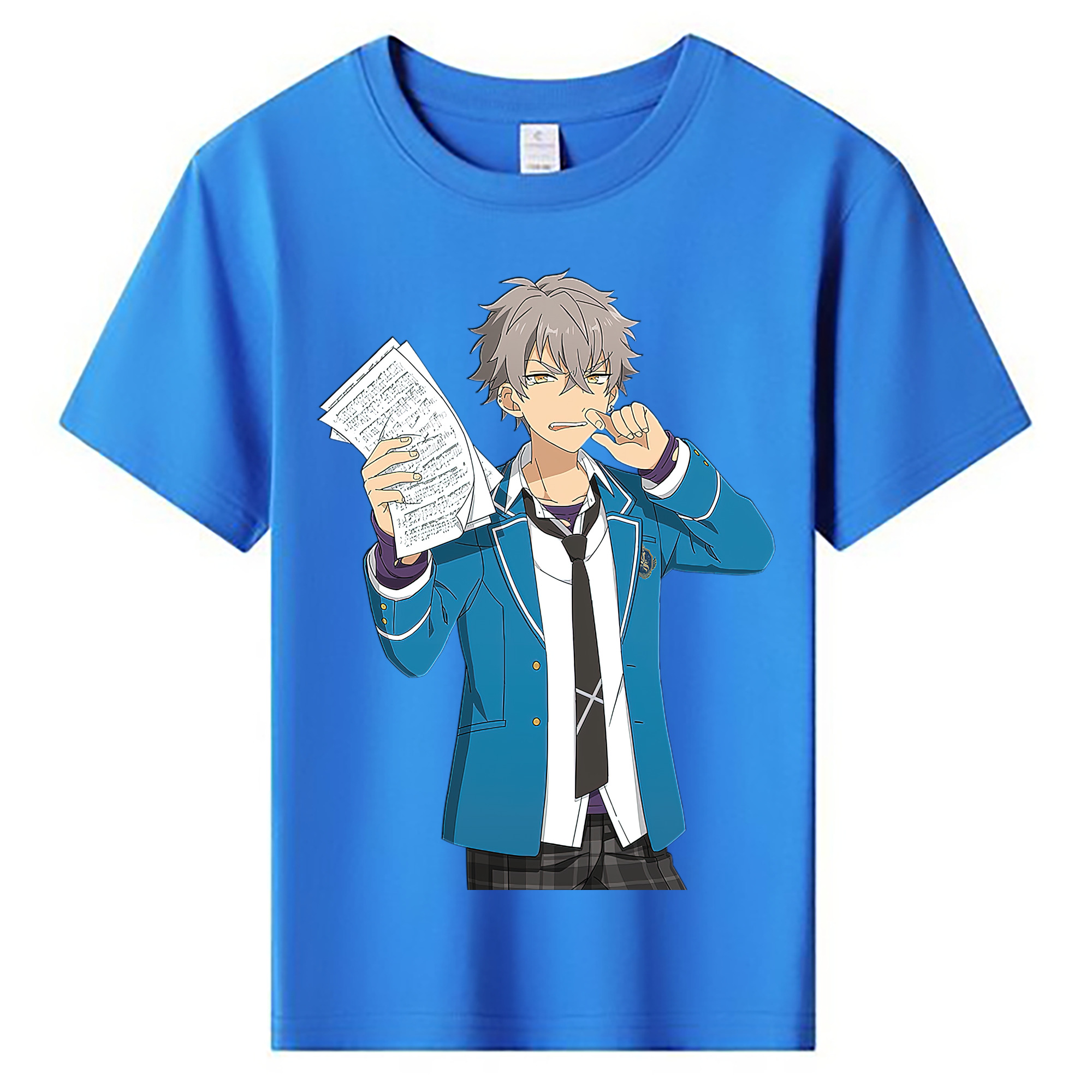 （画像用） あんさんぶるスターズ! Ensemble Stars 綿100％キッズTシャツ（フロントプリント）